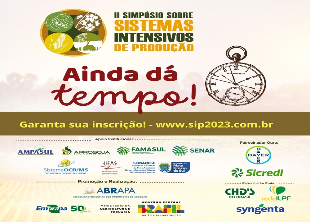 II Simpósio sobre Sistemas Intensivos de Produção continua com inscrições abertas