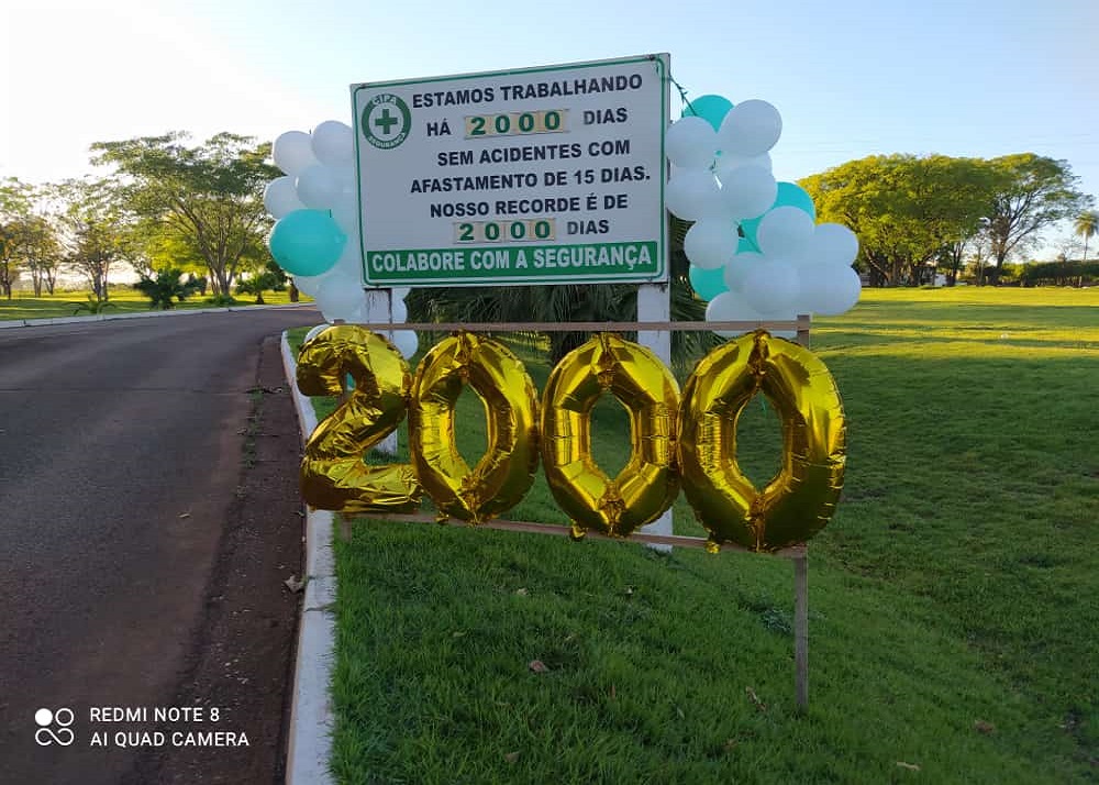 Recorde de Segurança do Trabalho é conquistado pela Embrapa Agropecuária Oeste