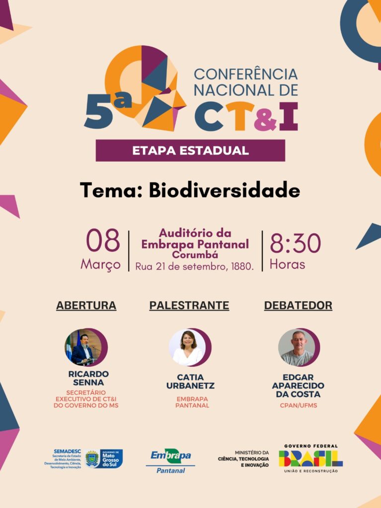 5ª Conferência Estadual de Ciência, Tecnologia e Inovação de Mato Grosso do Sul