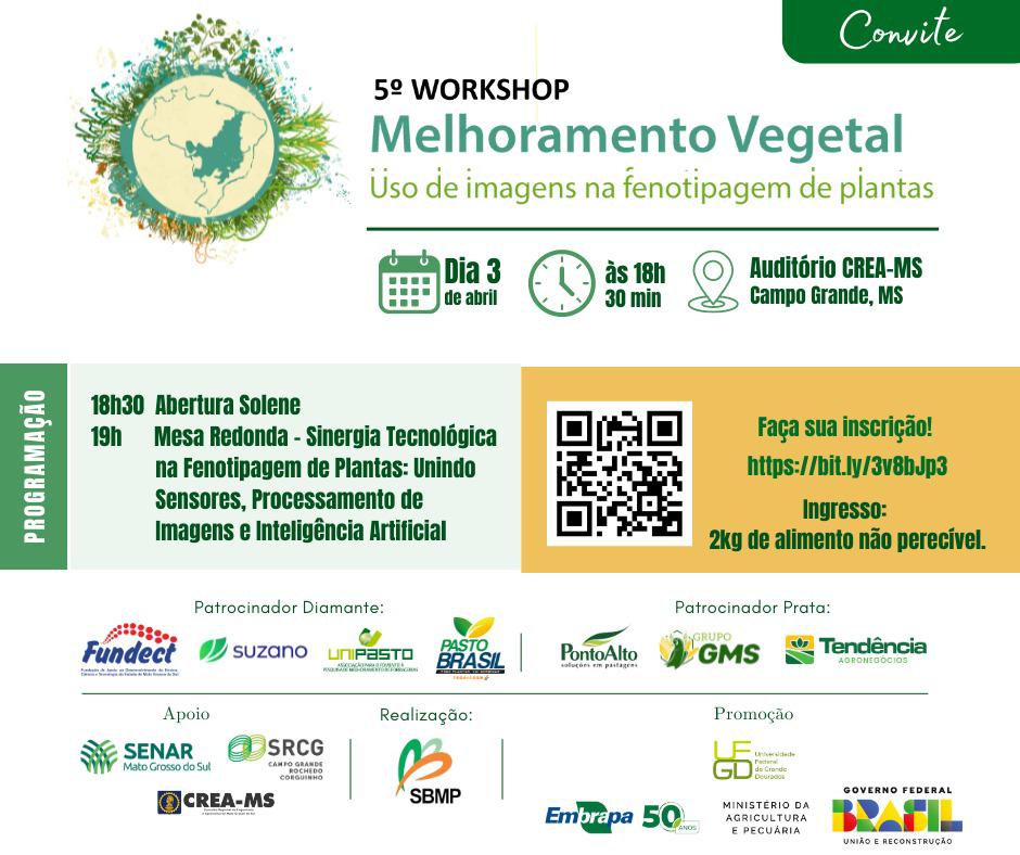 Crea-MS sedia mesa redonda do 5º Workshop de Melhoramento Vegetal