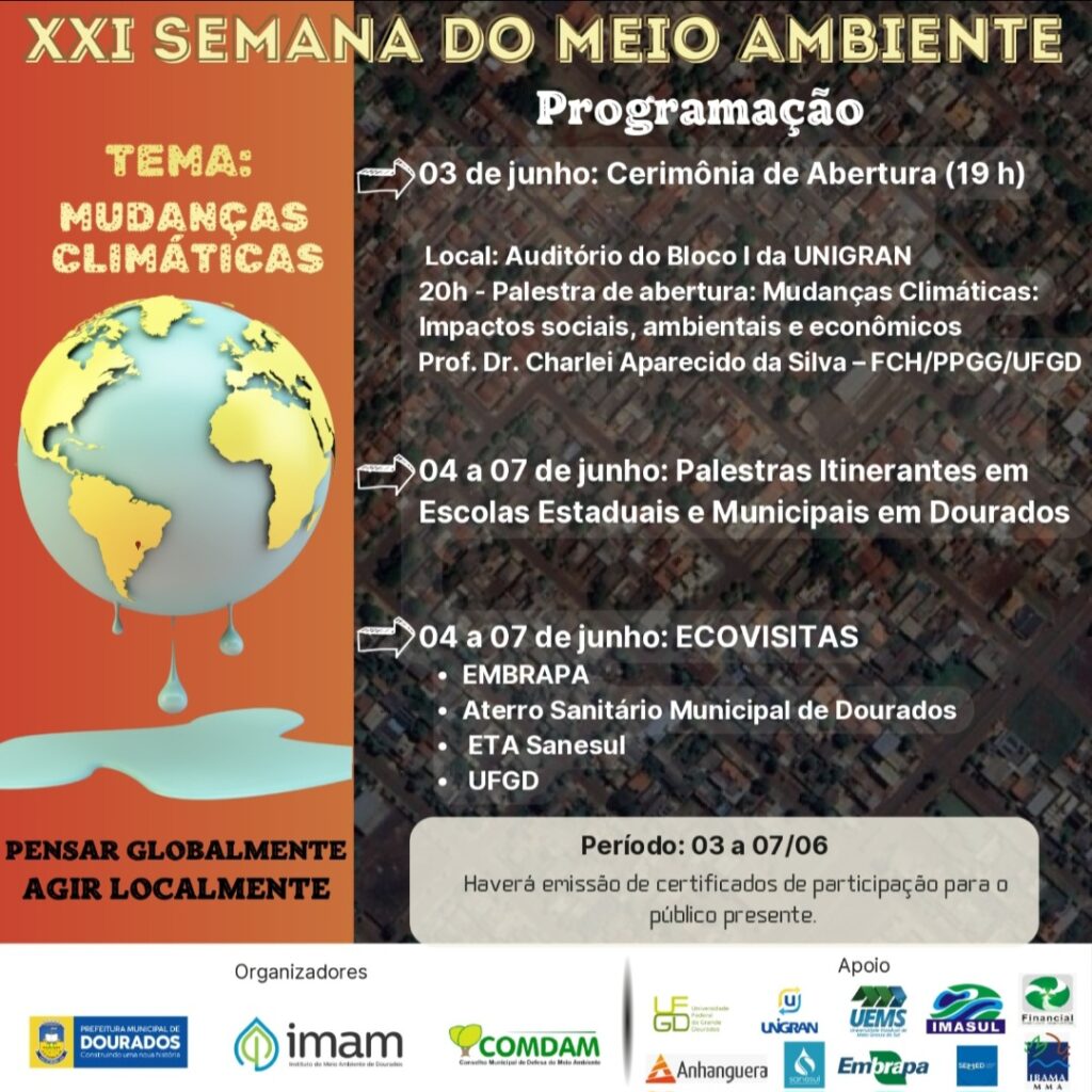 Embrapa participa da Semana do Meio Ambiente de Dourados