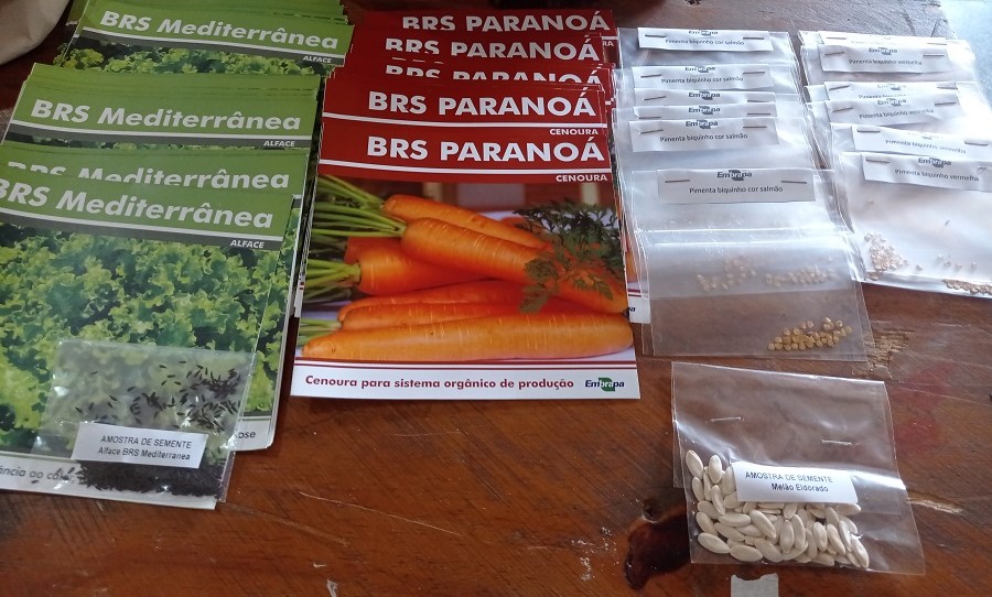 Feira de Sementes Crioulas promove compartilhamentos de saberes ancestrais