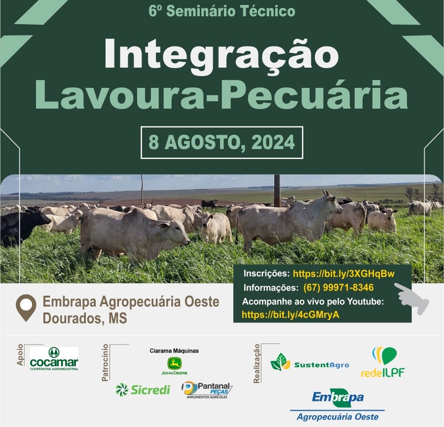 Setor agropecuário e Embrapa vão compartilhar experiências em ILP