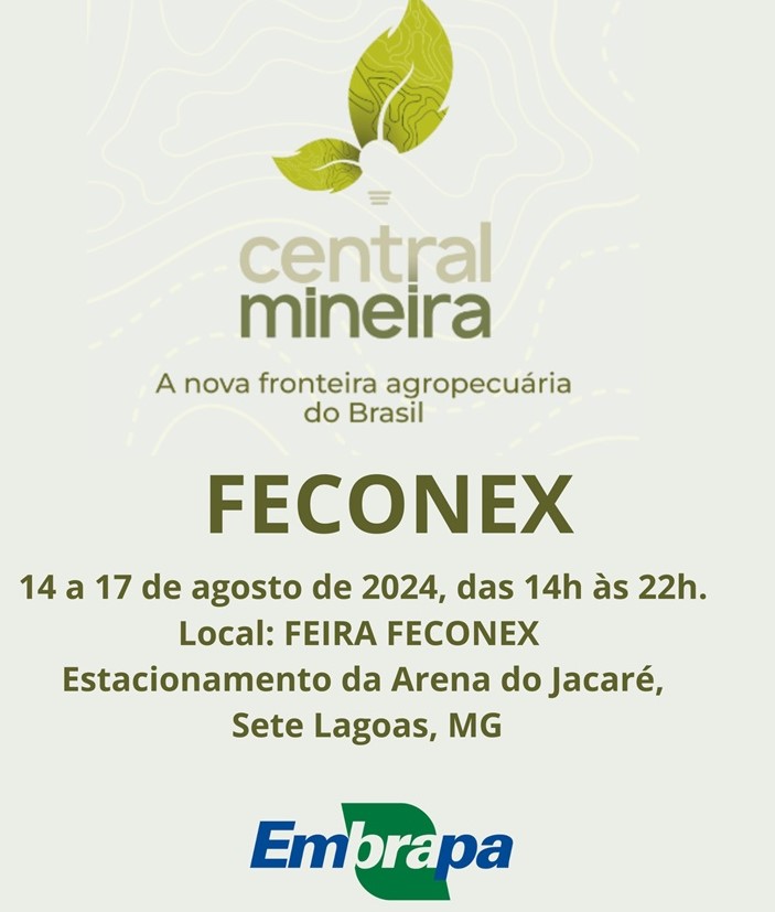 Embrapa apresenta Central Mineira na Feconex