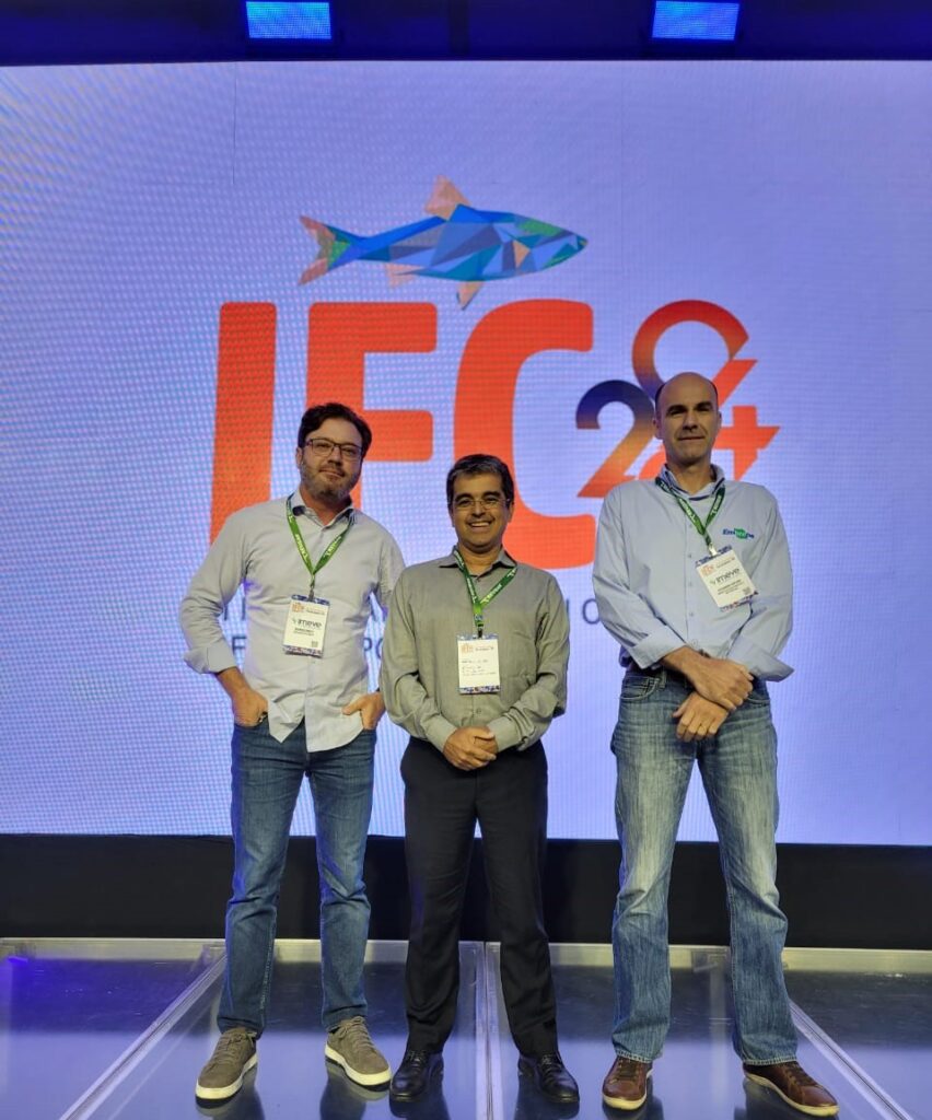 Pesquisador leva plataforma AquaPLUS ao International Fish Congress