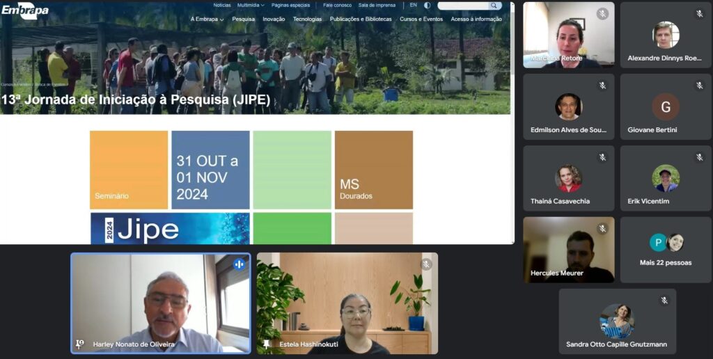 Jornada de Iniciação à Pesquisa da Embrapa completou 13 anos em 2024