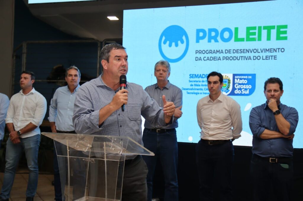 Com aporte de R$ 70 milhões do Governo, PROLEITE vai proporcionar salto de produtividade para a cadeia do leite em MS