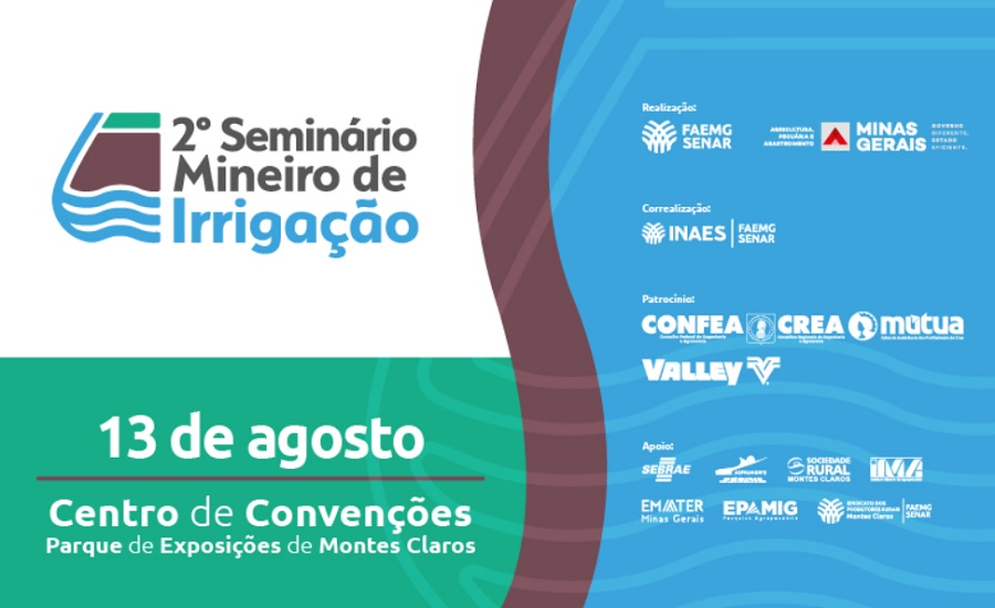Gestão de águas subterrâneas é tema de palestra da Embrapa no 2º Seminário Mineiro de Irrigação