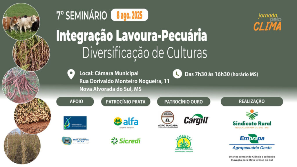 Seminário debate diversificação de culturas para superar desafios climáticos