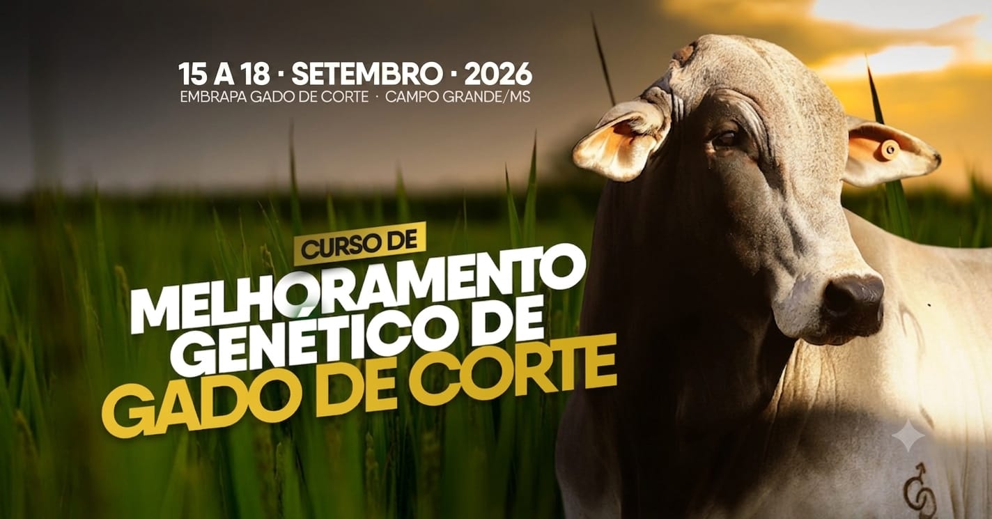 Curso Melhoramento genético de gado de corte na prática 15 a 18 de setembro de 2026
